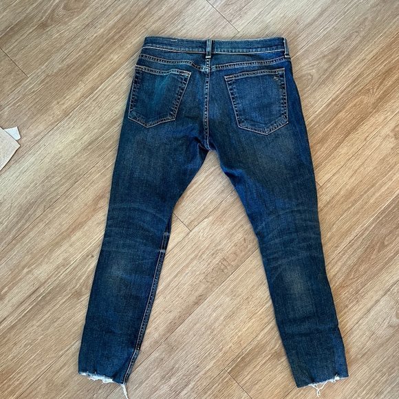 Rag and Bone Dre Capri Boyfriend Jeans - Picture 4 of 9